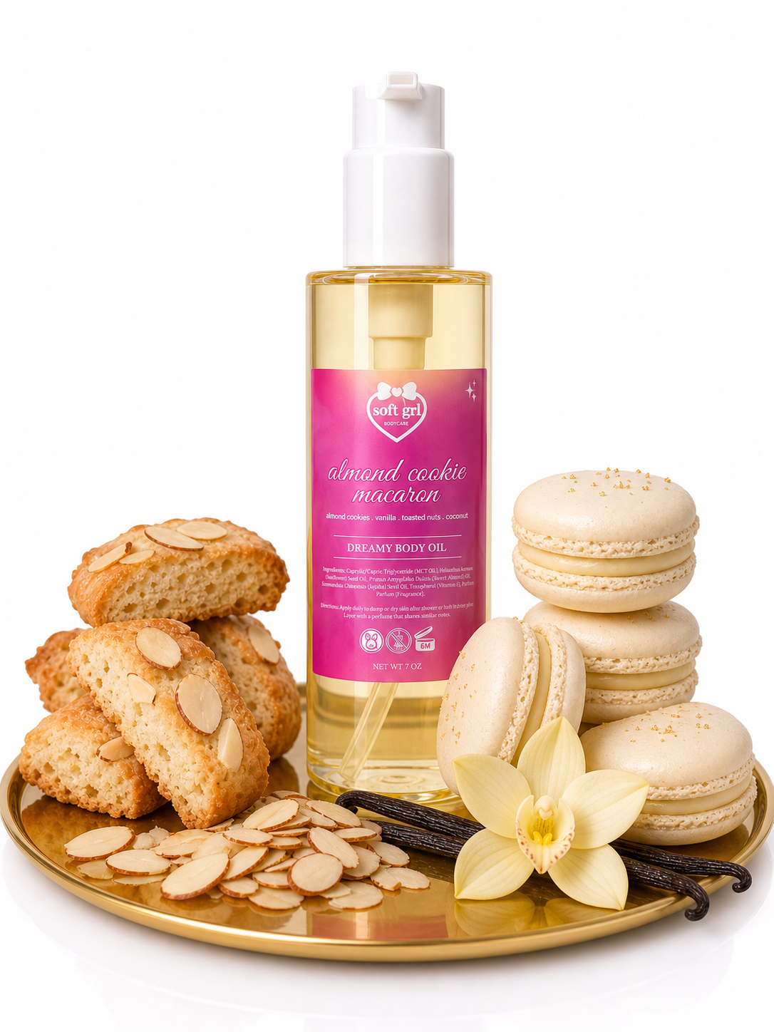 Almond Cookie Macaron Body Oil