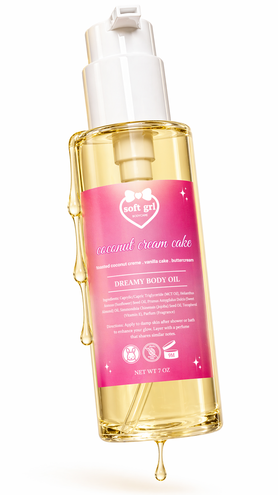Coconut Cream Cake Body Oil