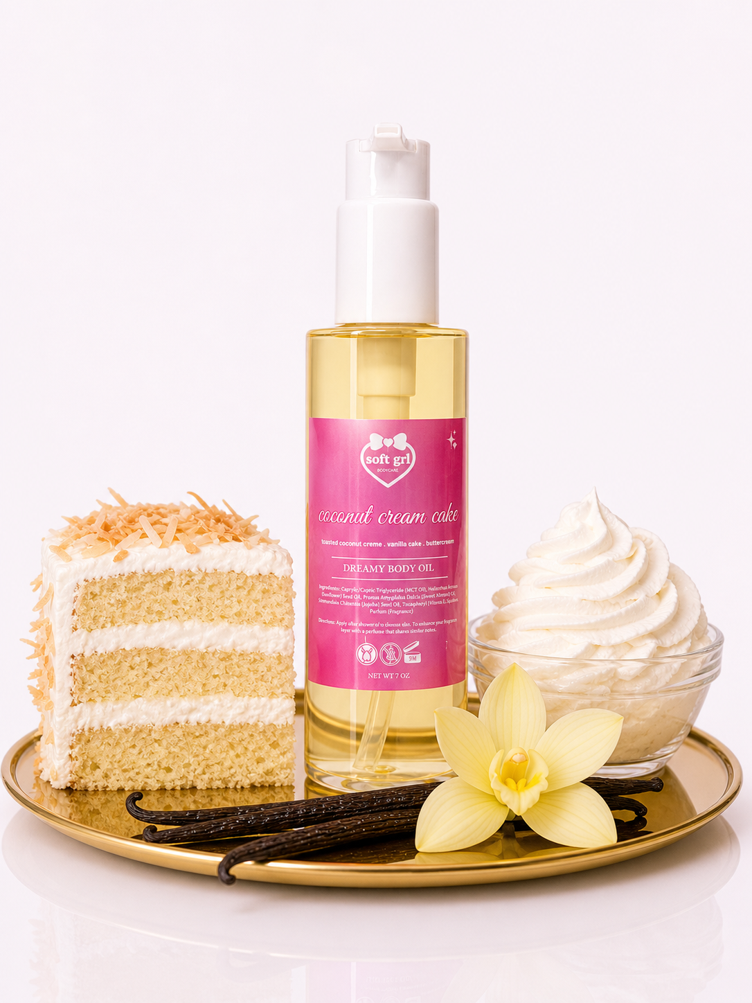 Coconut Cream Cake Body Oil