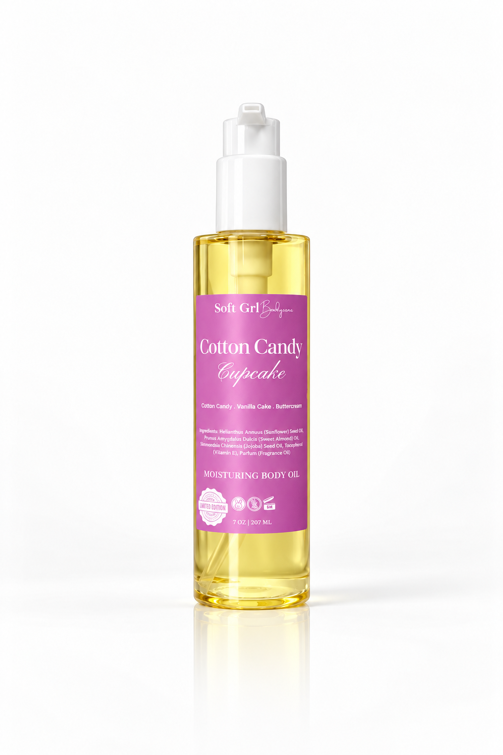 Cotton Candy Cupcake Body Oil