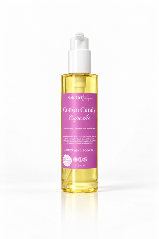 Cotton Candy Cupcake Body Oil