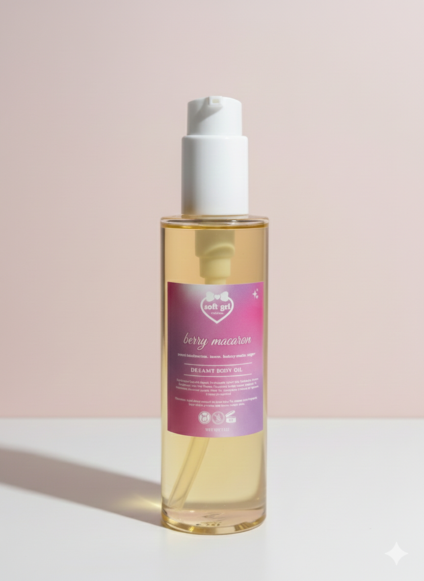 Berry Macaron Body Oil
