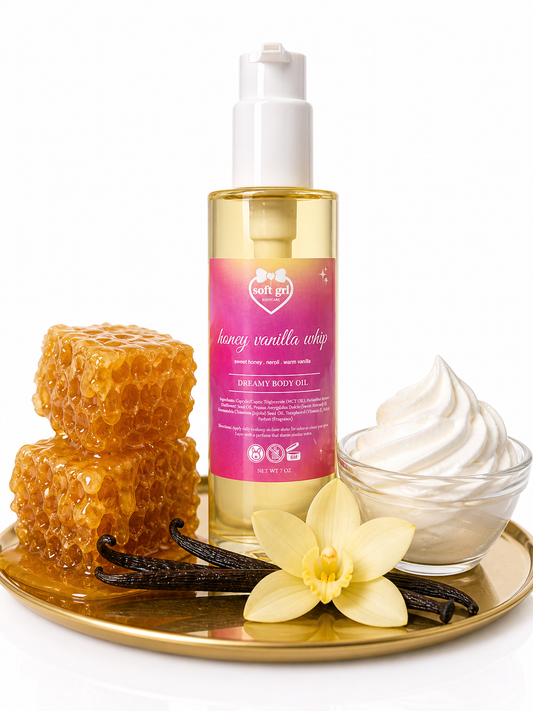 Honey Vanilla Whip Body Oil - Inspired By BBW Whipped Honey & Vanilla