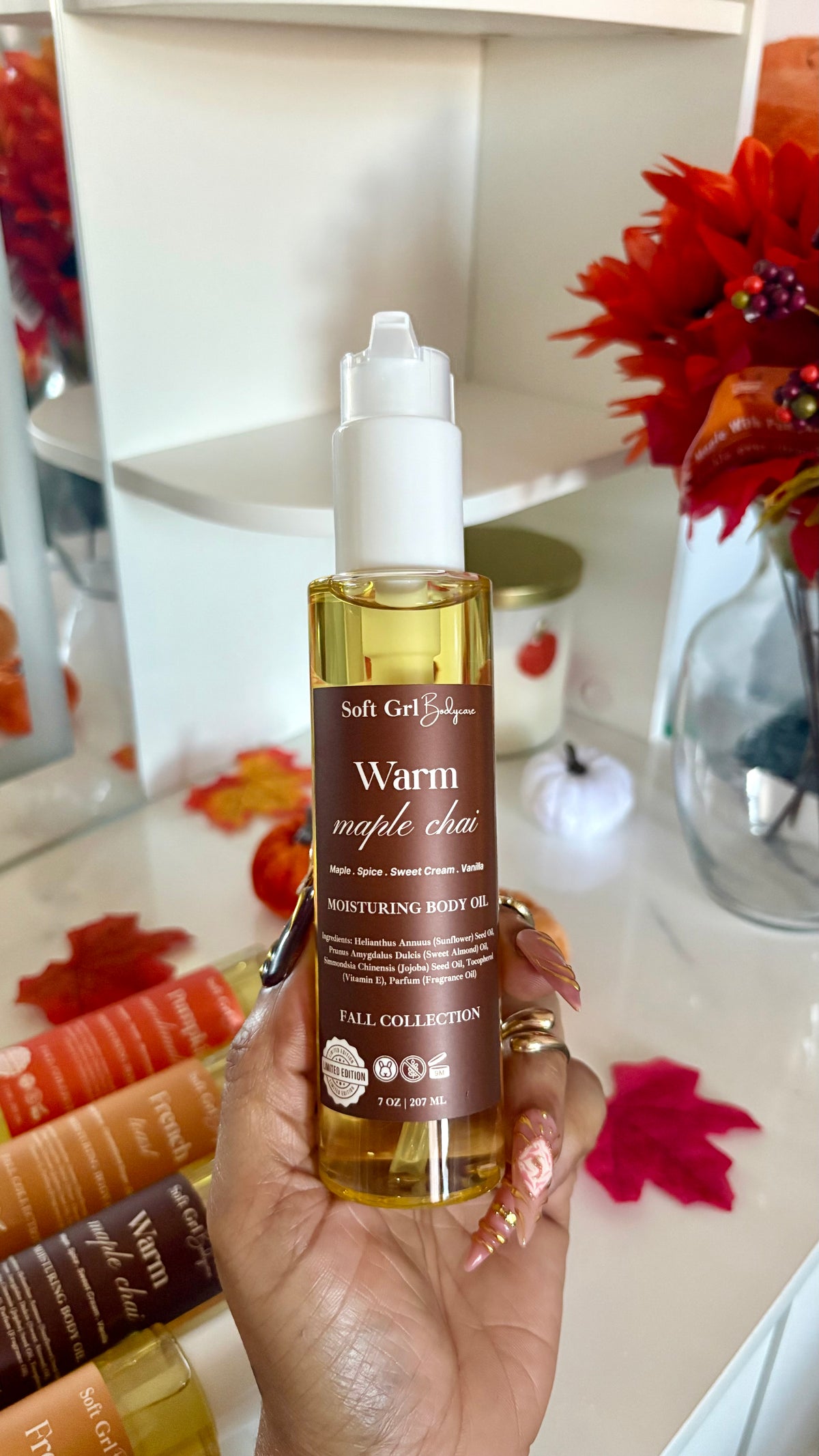 Warm Maple Chai Body Oil