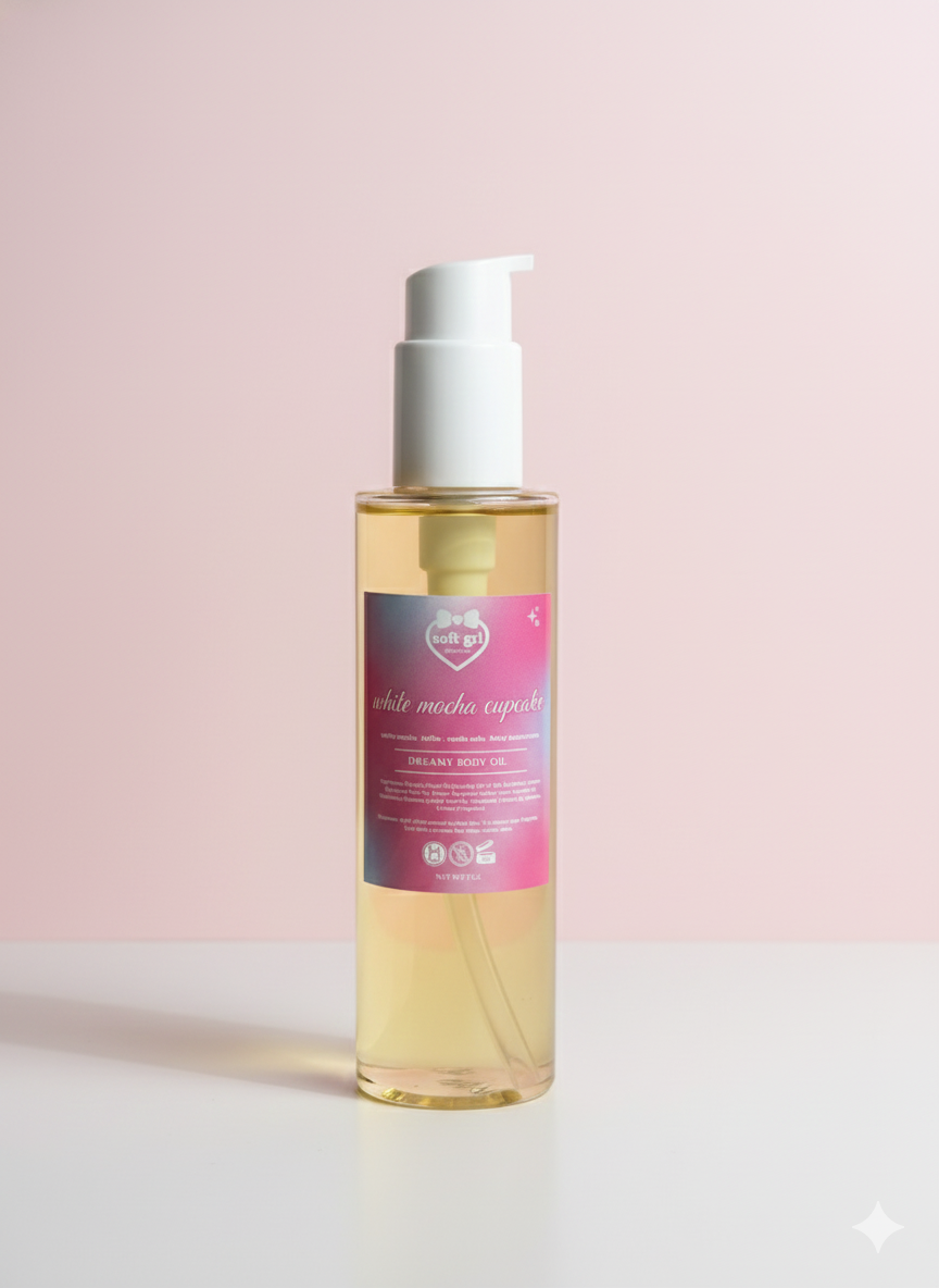 White Mocha Cupcake Body Oil