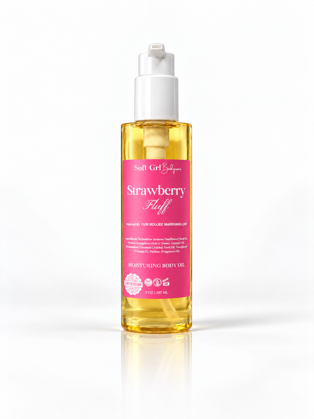 Strawberry Fluff Body Oil - Inspired By Kayali Yum Boujee Marshmallow