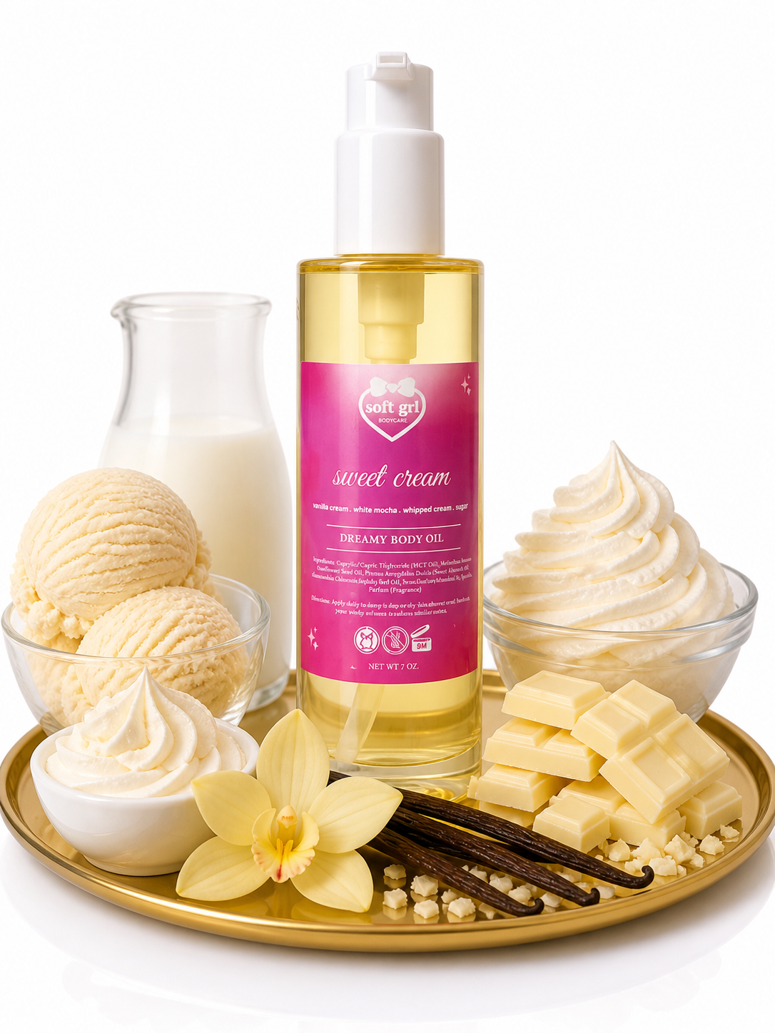 Sweet Cream Body Oil