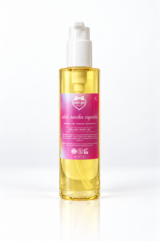 White Mocha Cupcake Body Oil