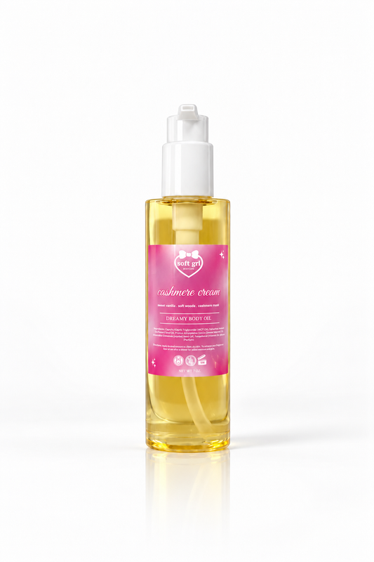 Cashmere Cream Body Oil - Inspired By BBW Snowflakes & Cashmere