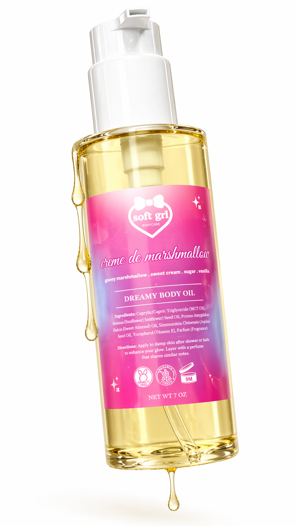 Crème De Marshmallow Body Oil
