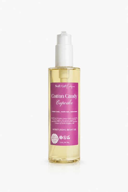 Cotton Candy Cupcake Body Oil