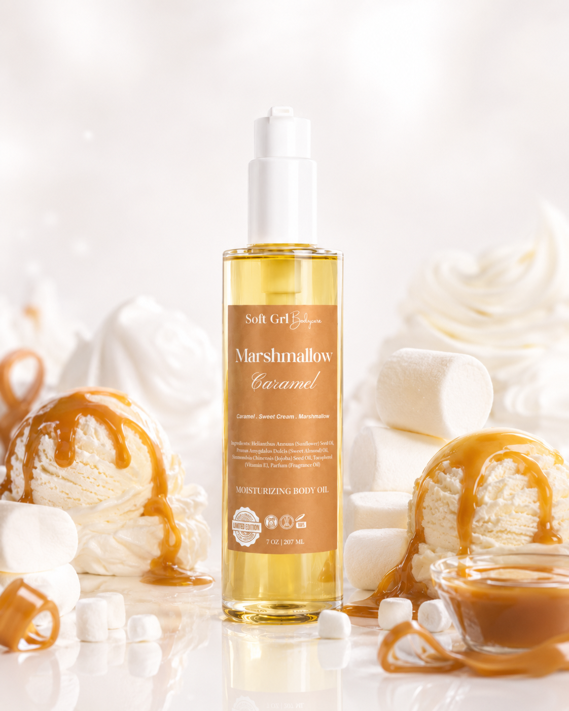 Marshmallow Caramel Body Oil