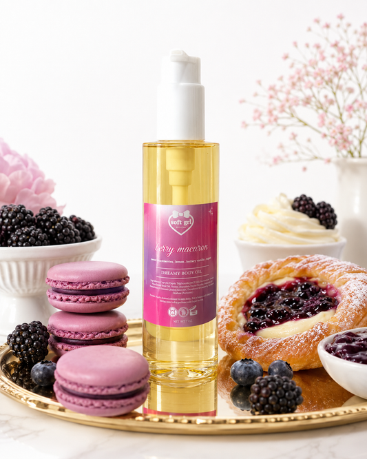 Berry Macaron Body Oil