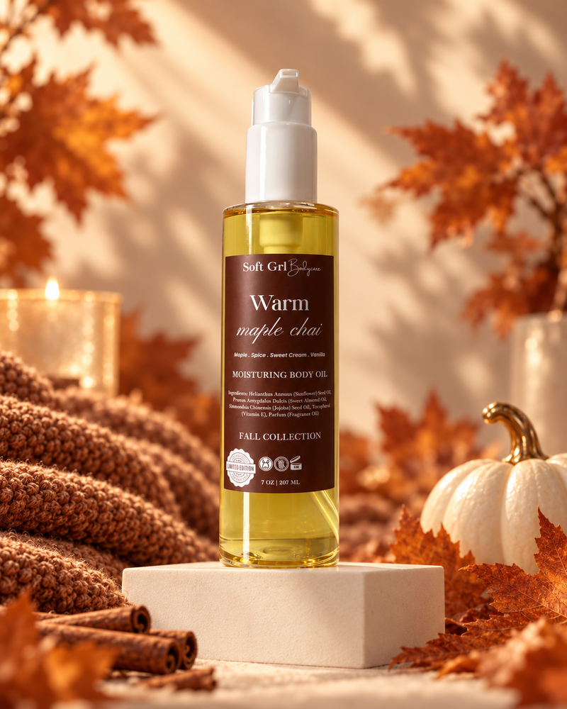 Warm Maple Chai Body Oil